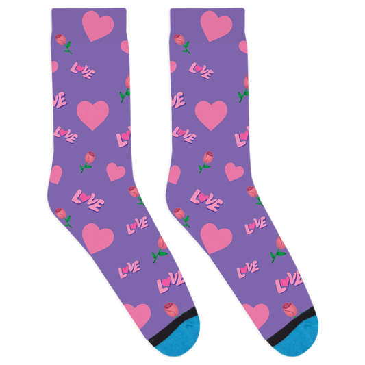 Valentine's Day Socks