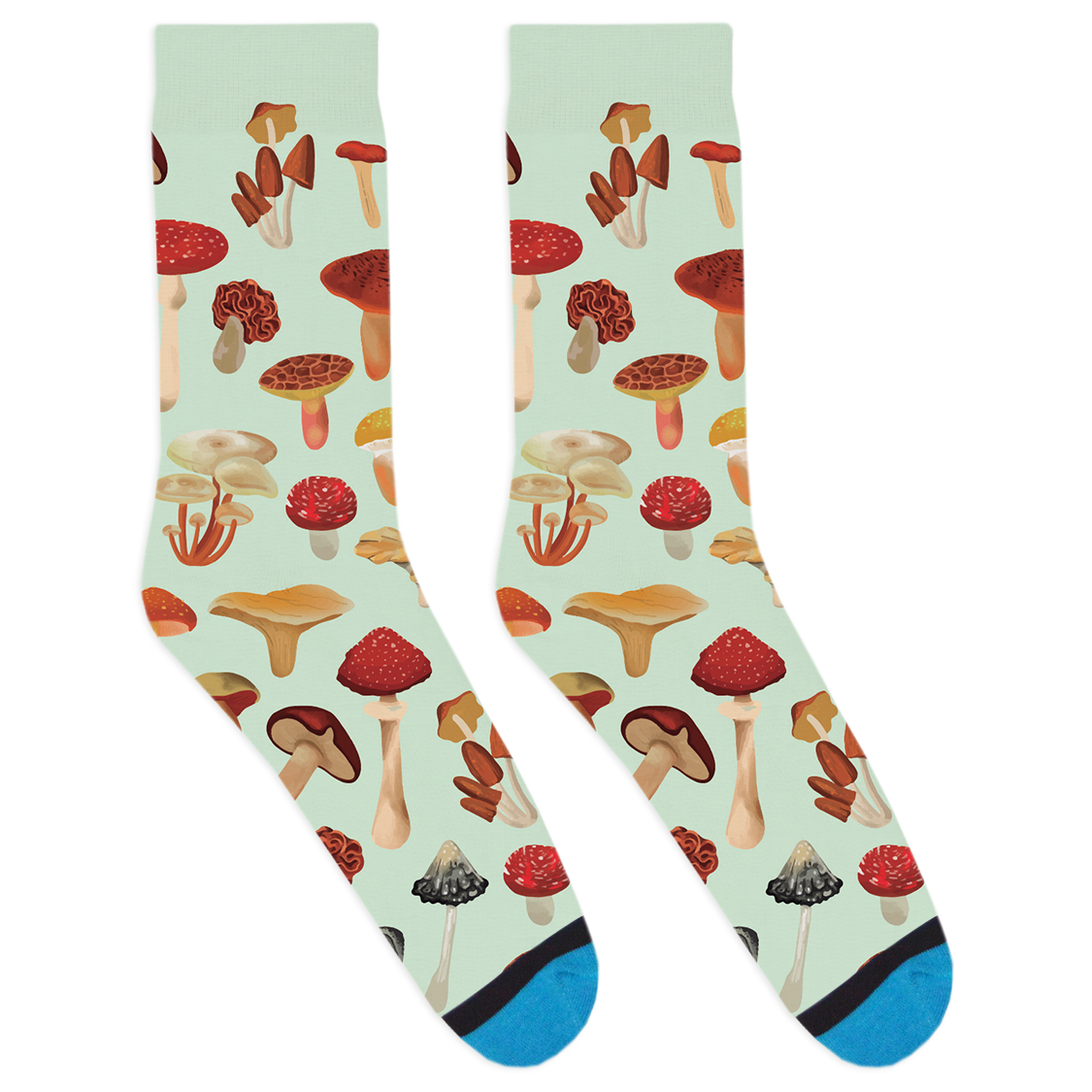 Vintage Mushroom Socks