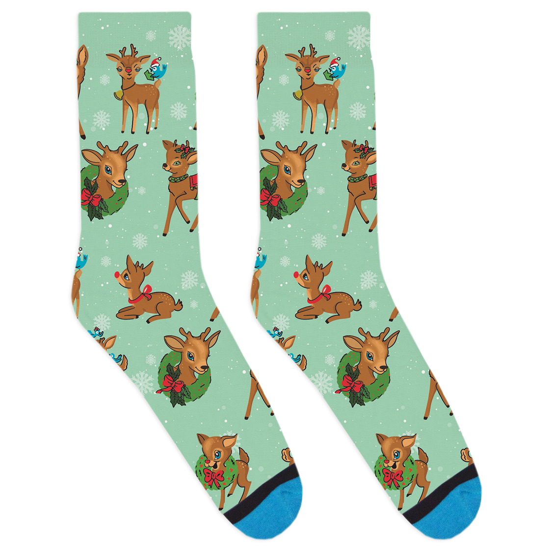 Vintage Reindeer Socks