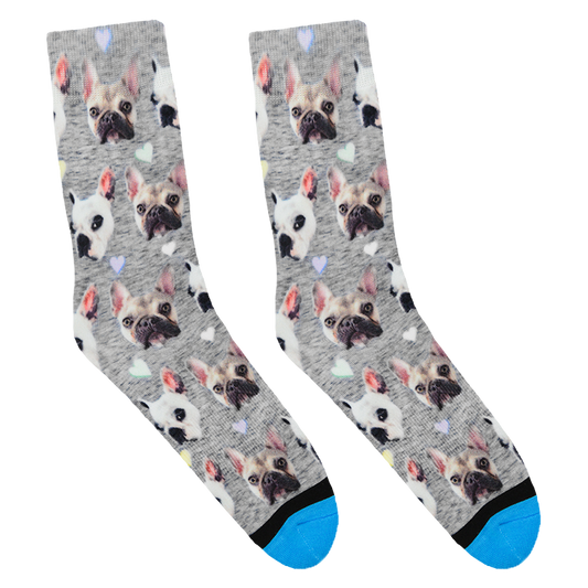 Walter Geoffrey and Charlotte Candy Heart Socks