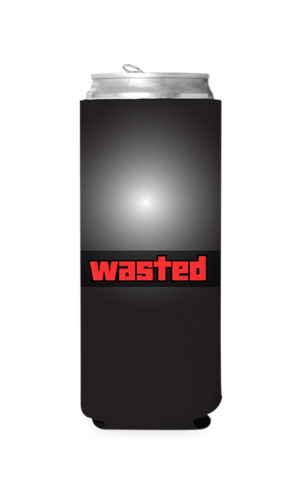 Wasted Predesigned Can Cooler