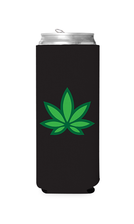 Weed Leaf Predesigned Can Cooler
