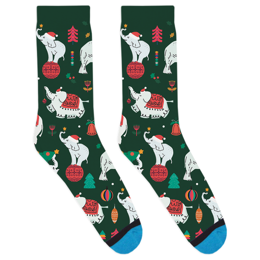 White Elephant Socks
