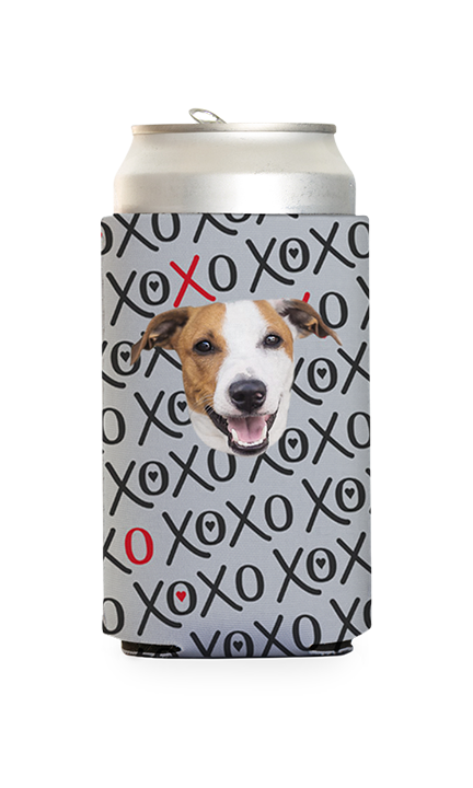 Custom XOXO Can Cooler