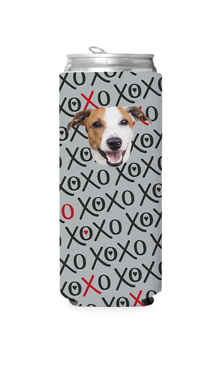 Custom XOXO Can Cooler