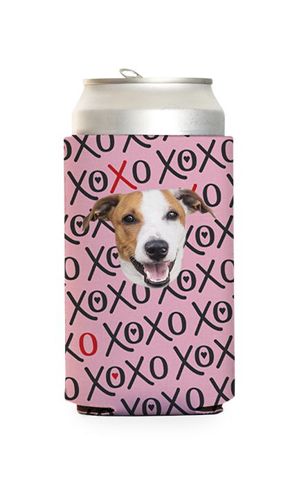 Custom XOXO Can Cooler