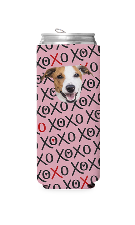 Custom XOXO Can Cooler