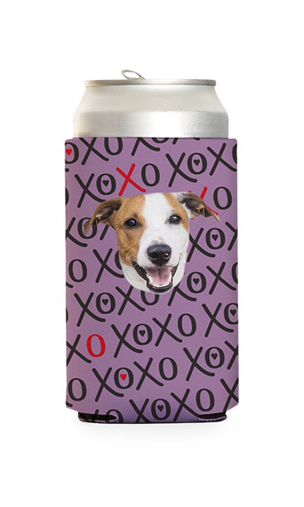Custom XOXO Can Cooler