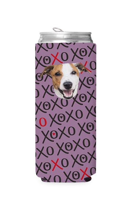 Custom XOXO Can Cooler