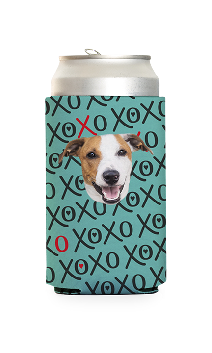 Custom XOXO Can Cooler