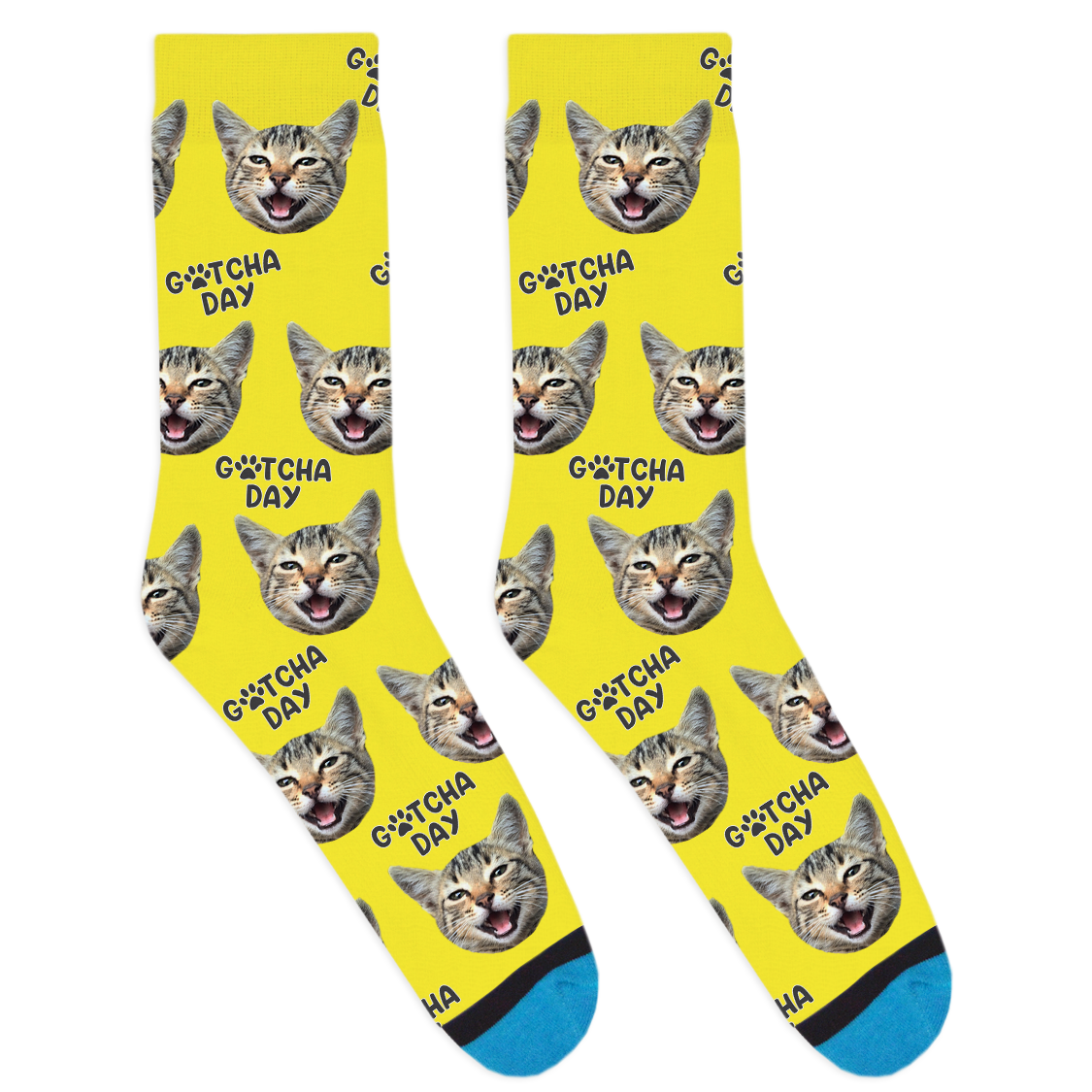 Custom Gotcha Day Socks