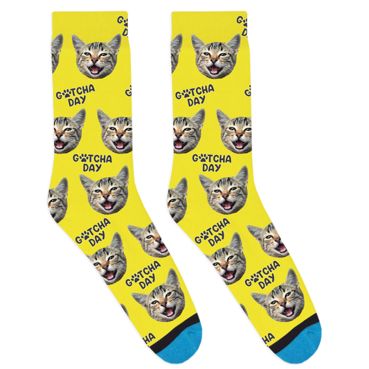 Custom Gotcha Day Socks