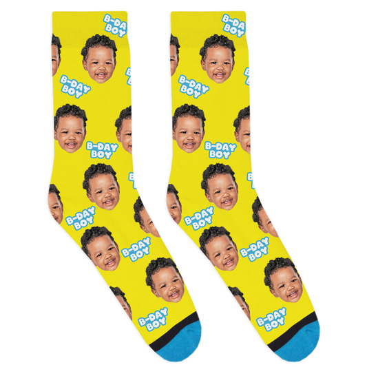 Custom Birthday Boy Socks