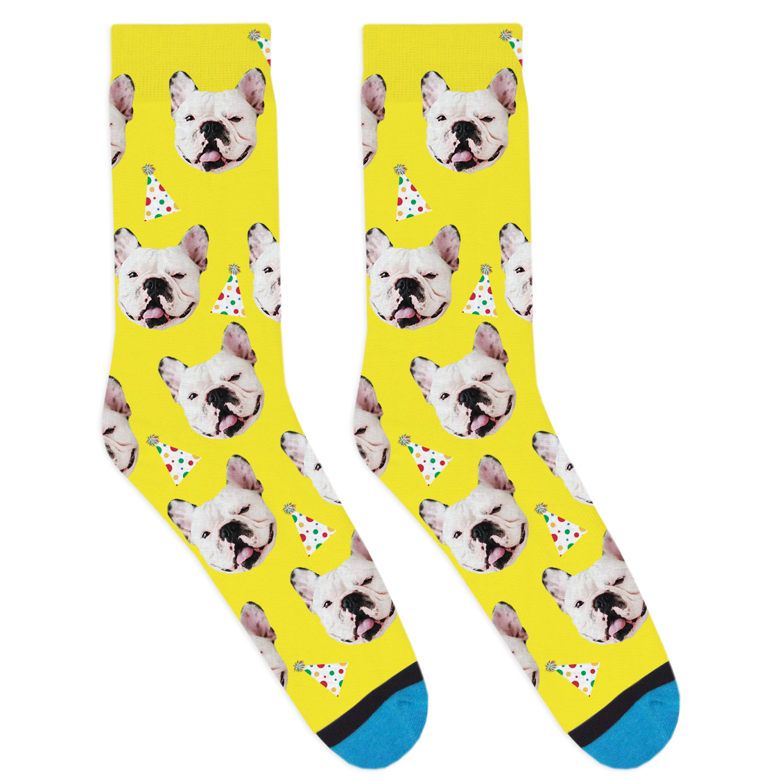 Custom Party Hat Socks