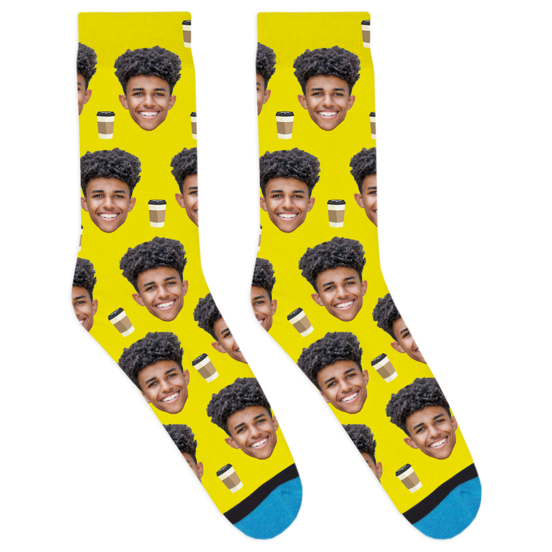 Custom Coffee To Go Socks