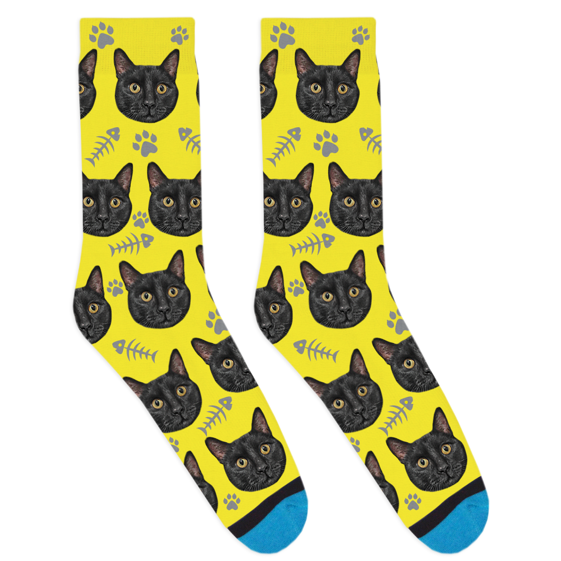 Custom Cat Socks