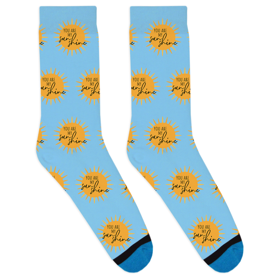 You Are My Sunshine Socks