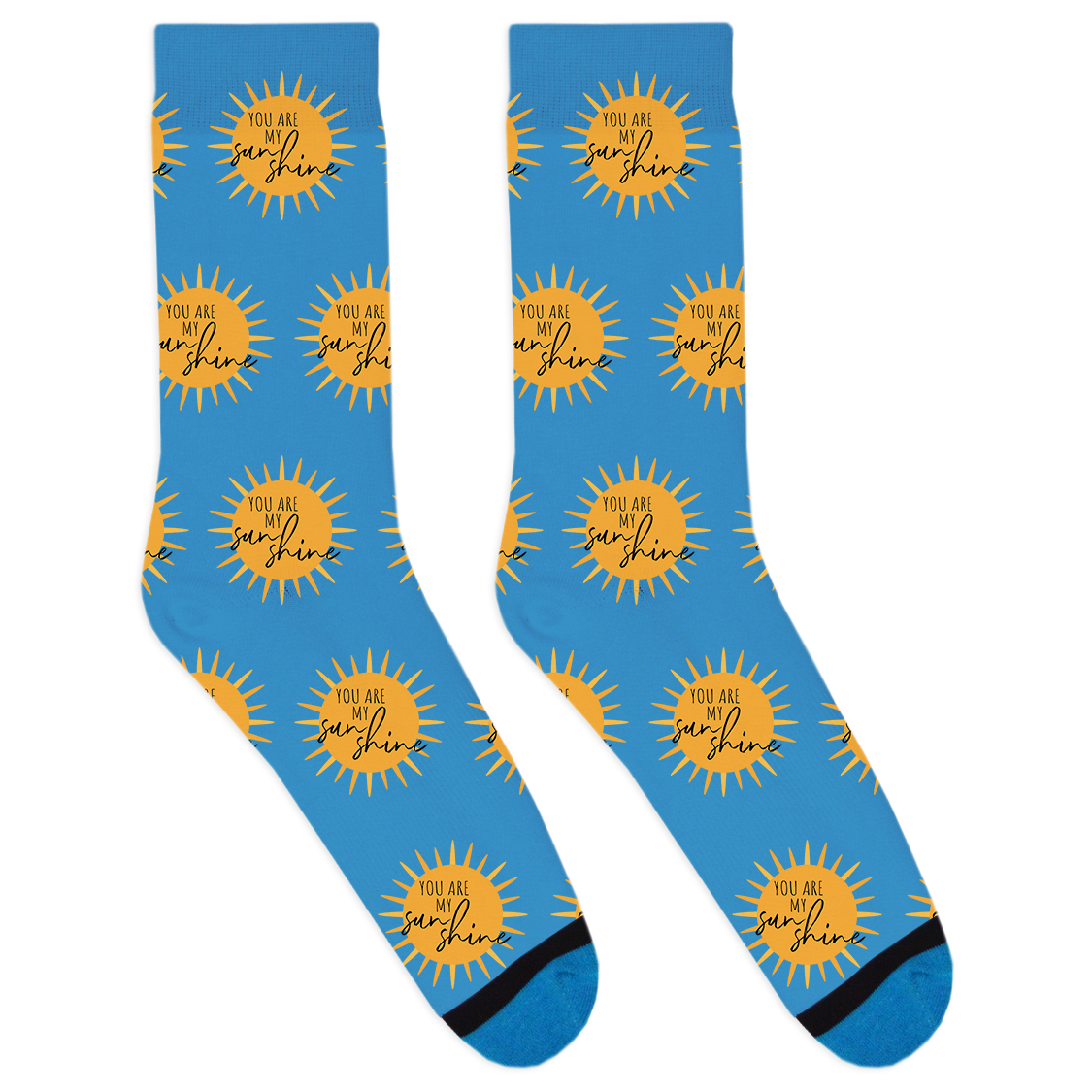 You Are My Sunshine Socks