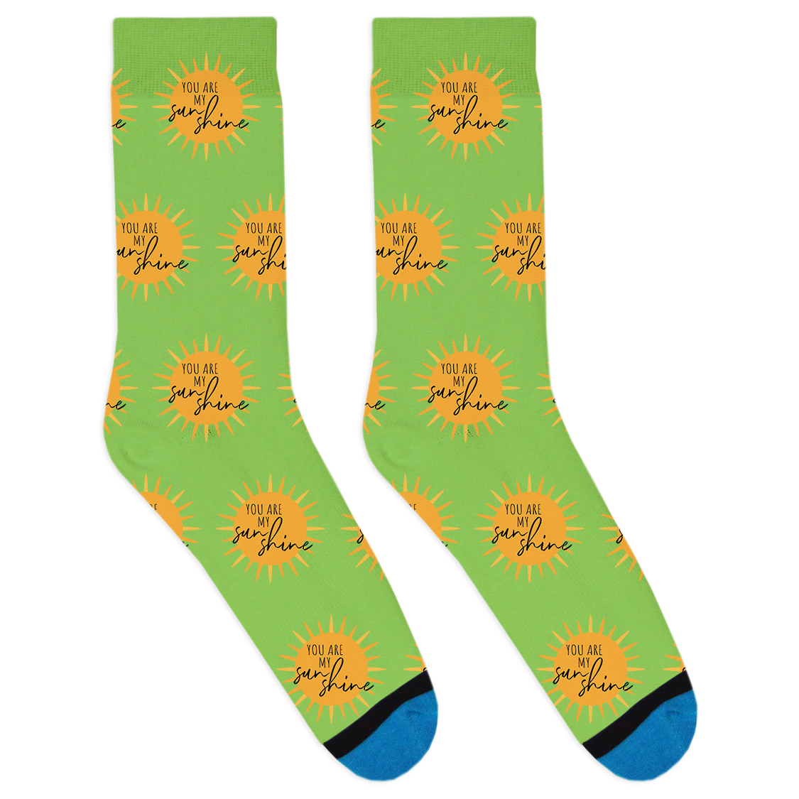 You Are My Sunshine Socks