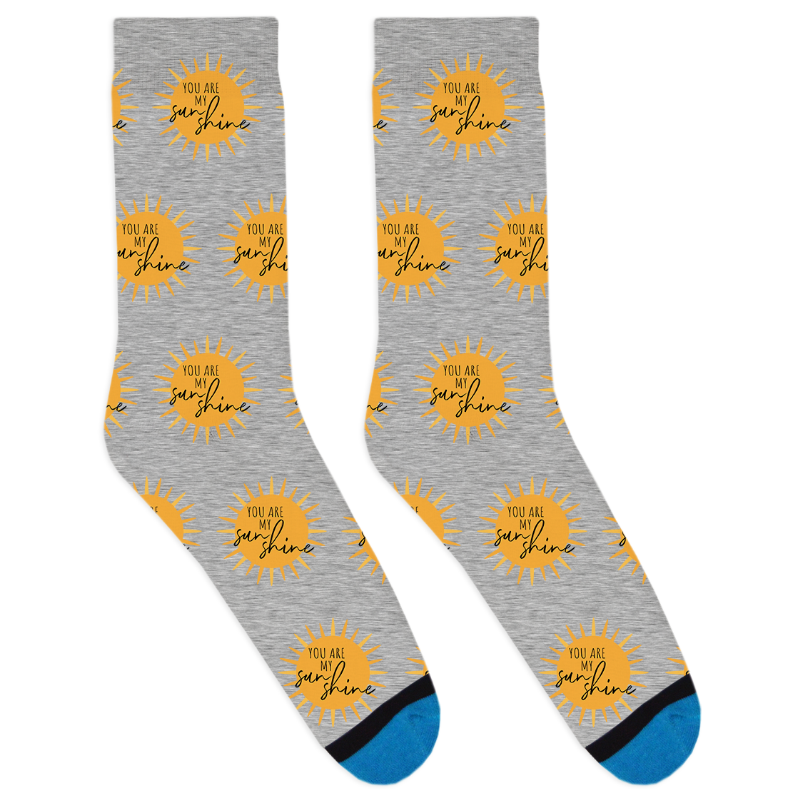 You Are My Sunshine Socks