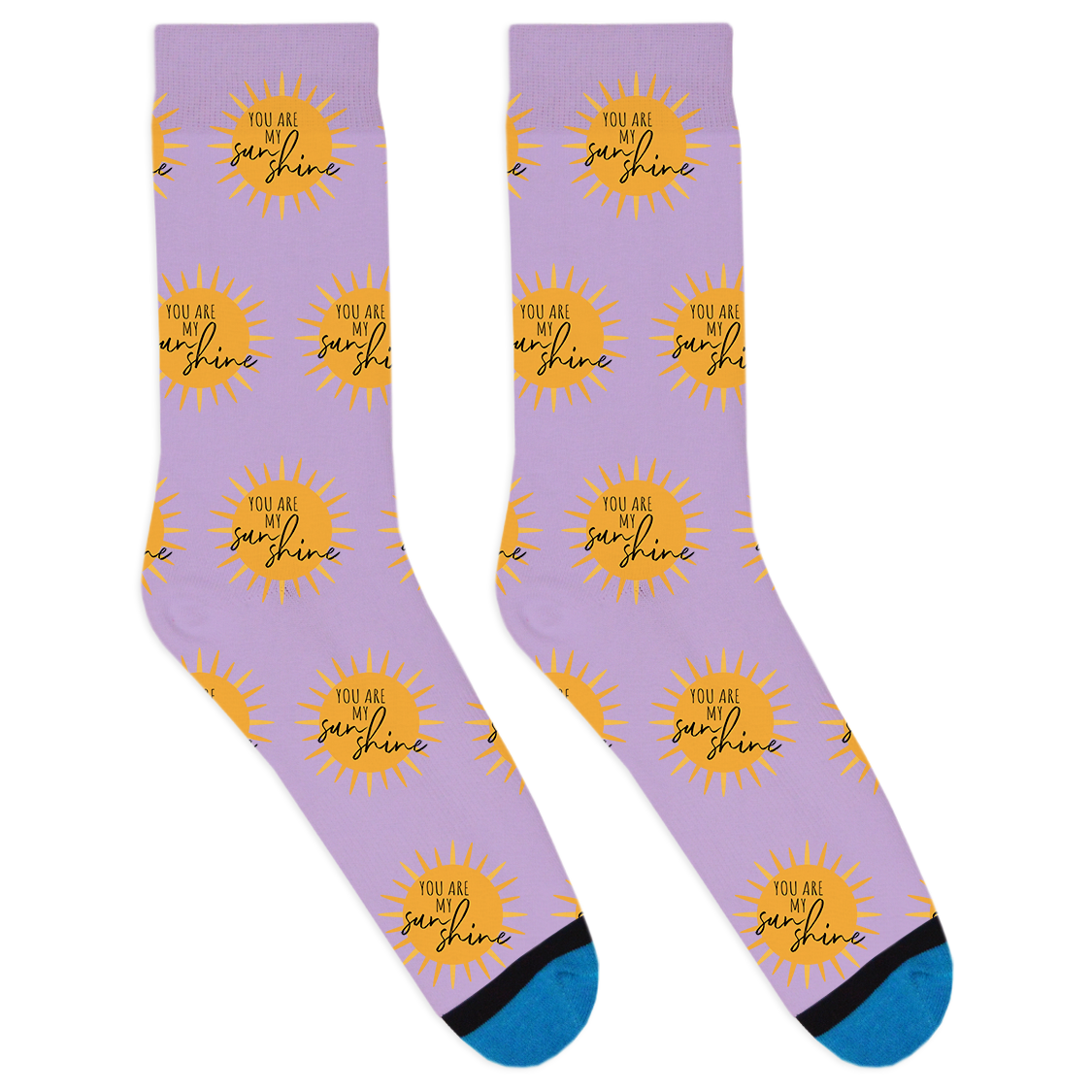 You Are My Sunshine Socks