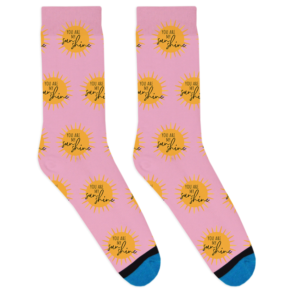 You Are My Sunshine Socks