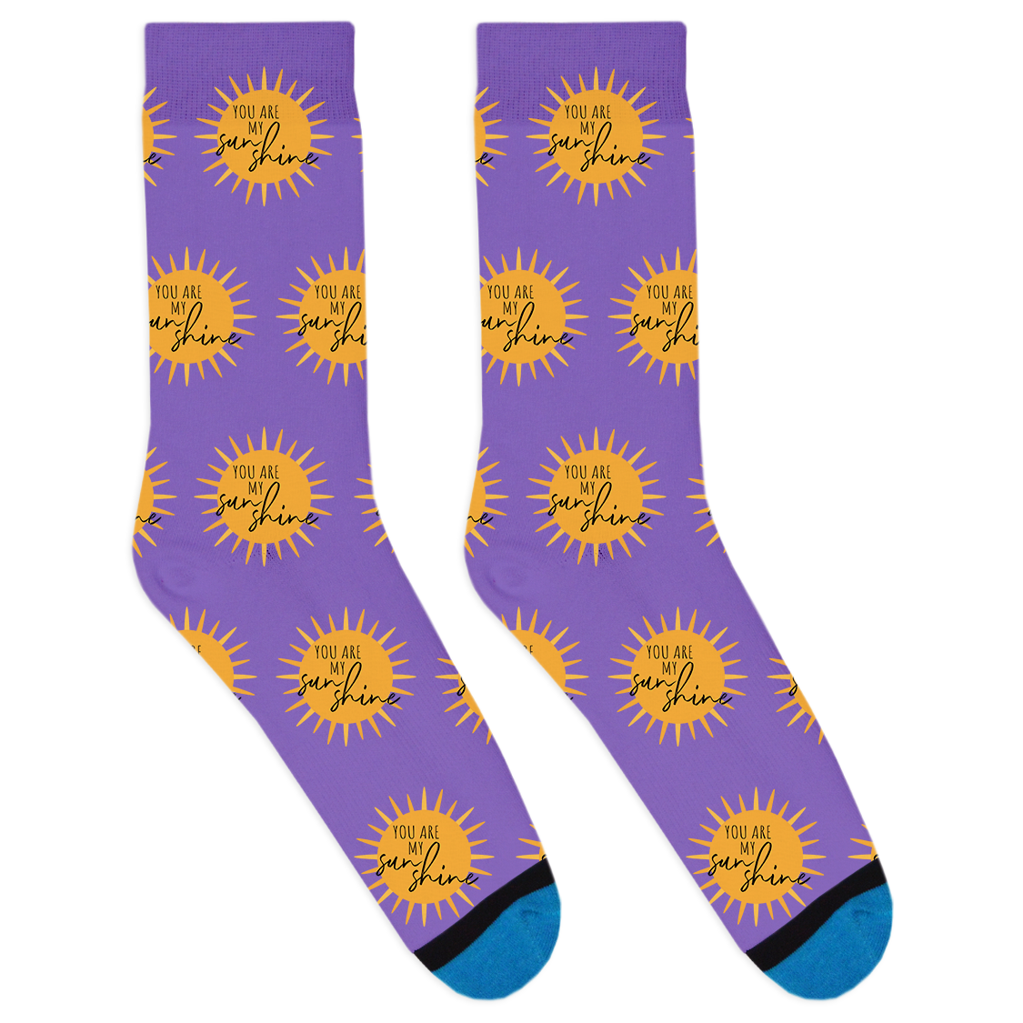 You Are My Sunshine Socks