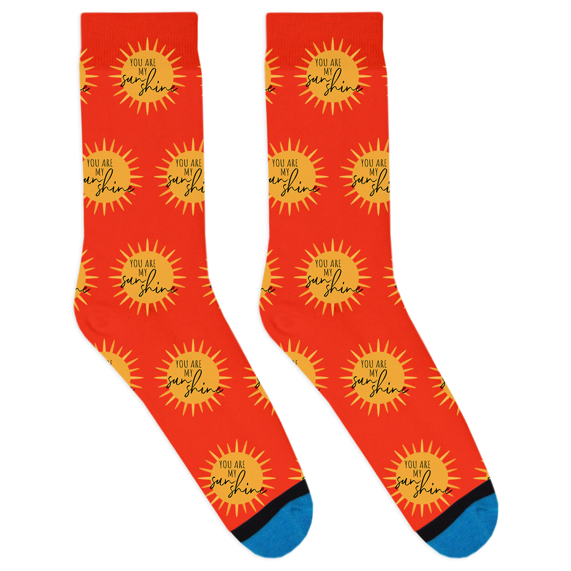 You Are My Sunshine Socks
