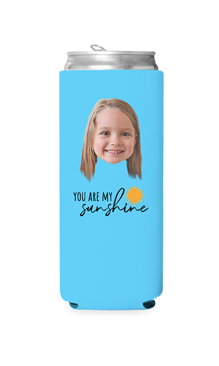 Custom You Are My Sunshine Can Cooler